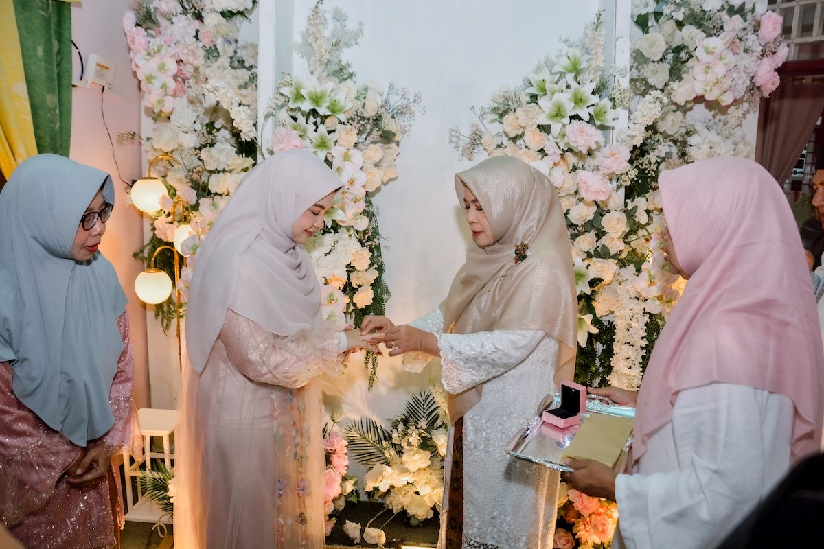 Momen Pemasangan Cincin